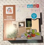 Little Town Wooden Tortoise Nurture House Playset, 12 Pieces, Age 3+ Years