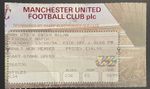1996 Inter Milan V Manchester United Football Match Ticket Stub 