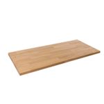 Solid Oak Wooden Table Tops | 1500 x 500 x 40mm | Premium European Wood Desk Top