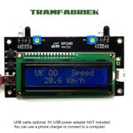 Speedometer for model trains OO, N, O and H0 gauge by drM (Art SPC100R)