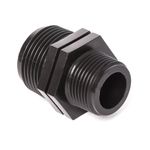 BSP Male Reducing Nipple Polypropylene/PP/Black Plastic Pipe Fitting 1 to 3/4