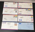 Kuwait Registered Airmail Cover Lot 8 Malta Middle East Postal History