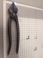 Vintage German Lasting Pliers For Shoemaking Cobbler Tool