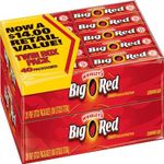Wrigleys Big Red Cinnamon 40 pack Chewing Gum 5 sticks per pack - USA Import