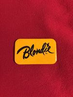 Vintage Blondie “Blondindie” Logo Pin Badge © Blondindie Music Inc