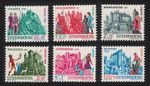 Luxembourg Castles 1st series 6v 1969 MNH SG#846-851 MI#798-803