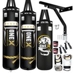 Punch Bag 3ft/4ft/5ft Filled Heavy Duty Boxing Hanging Punching Training Set MMA