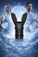 Portable Breathing Trainer Resistance Exercise Device for Enhanced Lung Capacity