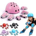7Pcs/Set Kids Knee Pads and Elbow Pads Guards Protective Gear Set Safety Gear
