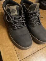 Timberland Grey Leather/Nubuck Chukka Boots Men’s Casual Ankle Boots Worn Once