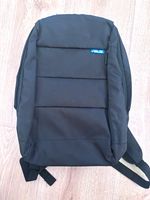 ASUS Black Soft Daypack Backpack with Extra Compartments, Modern Solid