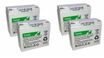 4 x 12V 22AH (Replace 17AH 18AH 19AH 20AH 21AH) Lucas AGM/GEL Battery
