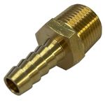 LPG FULHAM NOZZLE 3/8" MALE BSP THREAD x 8mm NIPPLE FOR ORANGE FLEXIBLE GAS PIPE