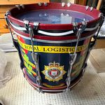 Rare Premier Royal Logistic Corps Marching Snare Drum – Military Collectable