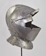 Medieval Close Helmet Battle Ready 14 Gauge Bassinet Knight Armor Helmet Christm
