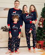 2026 Family Matching Christmas Pyjamas Adult Kids Xmas Nightwear Pajamas Pjs Set