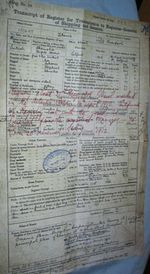 TITANIC Trans script Document Ship Antique Ephemera Disaster Historic Liverpool