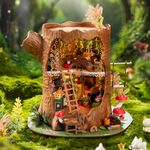 Rolife Fairytale Tree House DIY Miniature Dollhouse 3D Puzzle Wooden Xmas Gifts