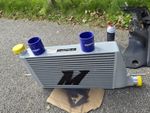 Mishimoto Alloy Race Intercooler - fits Mitsubishi Evo X 10 - Silver