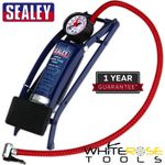Sealey Foot Pump Single Barrel