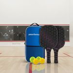 Pickleball Paddles Carbon Fiber Surface Pickleball Paddle Racket Set Honeycomb