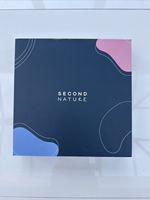 Second Nature Bluetooth Smart Bathroom Weighing Scale Black+Recipe Cook Book-NEW