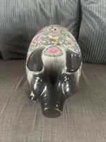 Vintage Chinese Large Porcelain Pig Money Bank