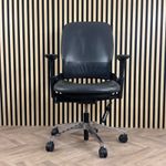 Steelcase Leap Chair - Grey Leather Factory