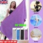 180cm Large Microfibre Lightweight Beach Towel Quick Dry Travel Towel Bath Sheet