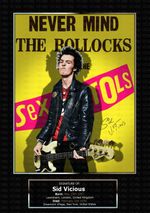 Sid Vicious - Sex Pistols  - ORIGINAL A4 PHOTO PRINT MEMORABILIA
