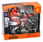 Motocross TOY MODEL Dirt bike & Rider KTM Orange SXF450  1:12  Scale Model