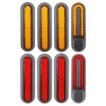 Electric Scooter Reflective Strip for M365/PRO/PRO2-/1S/Lite Side Wheel Hubs Cap