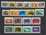 CANADA 1988-1993 #1155 etc, complete set of 19 Animals, Wildlife Mint NH