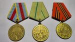 THREE SOVIET MEDALS FOR Liberation of Warsaw, Capture of Berlin  & Stalingrad