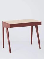 John Lewis Lift Storage Desk Red