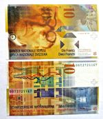 WORLD BANKNOTES(item2873)SWITZERLAND 10 FRANKEN 2000 P67a UNCIRCULATED