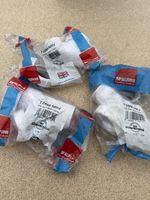 Joblot 3 X T28M-NRV  Non Return Valve For 40mm 1-1/2" Waste Pipe Stops Backflow