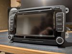 VW radio head unit navigation Sat nav RNS 510 DVD  1T0035680H