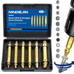 6 Pack Damaged Screw Extractor Remover for Stripped Head Screws Nuts Bolts UK.