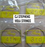 VIOLA STRINGS, QUALITY FULL SET OF FOUR STRINGS, GREAT TONE, UK SELLER!!!
