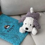 jellycat Tumblie Sheep Dog Cuddly Plush Toy Birthday Gift BNWT Tags & Dust Bag