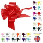 LARGE 50mm PREMIUM GIFT PULL BOW WEDDING CAR BIRTHDAY FLOWER HAMPER BOWS UK