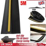 16FT Garage Door Floor Threshold Weather Heavy Duty Rubber Draught Excluder UK