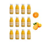 Sun-Kissed Orange Juice, 100% Fruit-Based, 12 x 250ML Cocktail Base, Greek Fruit