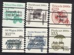 US. 2123 a, 2124 a, 2126 a, 2130 a, 2132 a, 2133 a. Precancel. Lot of 6. MNH