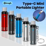 Mini Type C Mobile Phone Cigarette Lighter Air Blowing Cigarette Lighter Outdoor