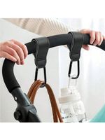 1pc PU Leather Baby Stroller Hook–Universal High Load-Bearing Stroller Hanger-UK