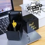 1pc Middle Finger In A Box Funny Surprise Pop up Christmas Novelty Fun Gifts UK