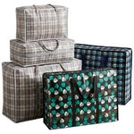 Extra Strong Durable Laundry Shopping Bags Jumbo Large Moving Storage Reusable