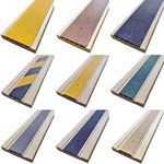 Non Slip GRP Decking Strips – Outdoor Step Safety Treads – Anti-Slip Covers